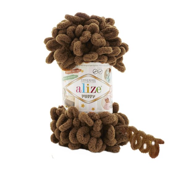 Пряжа Alize Puffy 321 алізе пуффі плюшева