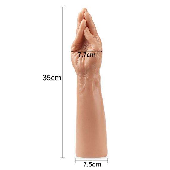 Фалоімітатор рука для фістингу - King-Sized Realistic Magic Hand 13.5" | Зображення 2