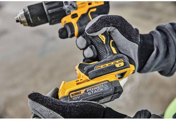 Дрель-шуруповёрт аккумуляторная бесщёточная ударная 90 Нм DeWALT DCD805E1T | Зображення 5