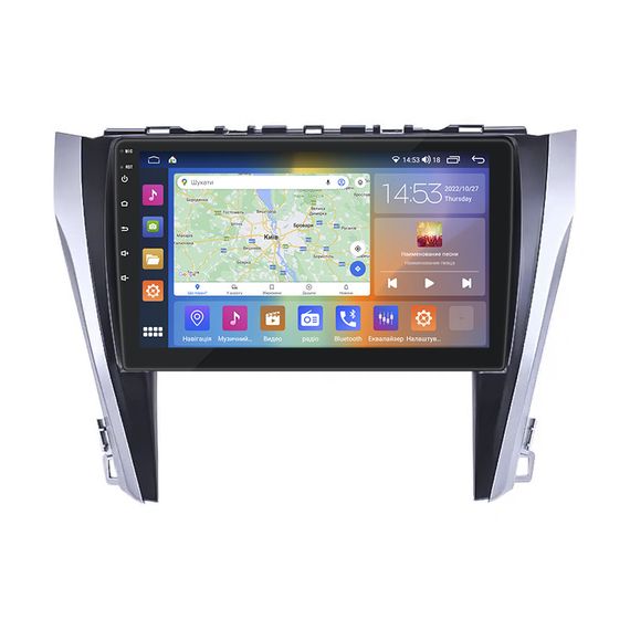 Штатная магнитола 10" Lesko для Toyota Camry VII (XV50) Рестайлинг 2014-2017 4/64Gb CarPlay 4G Wi-Fi GPS Prime