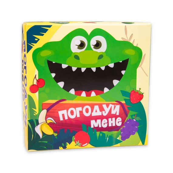 Настільна гра "Погодуй мене - крокодил" 30379 інструкція 20 фішок, рулетка