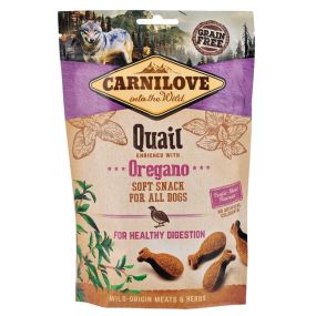Лакомство для собак Carnilove Dog Semi Moist с перепелкой и орегано, 200 г