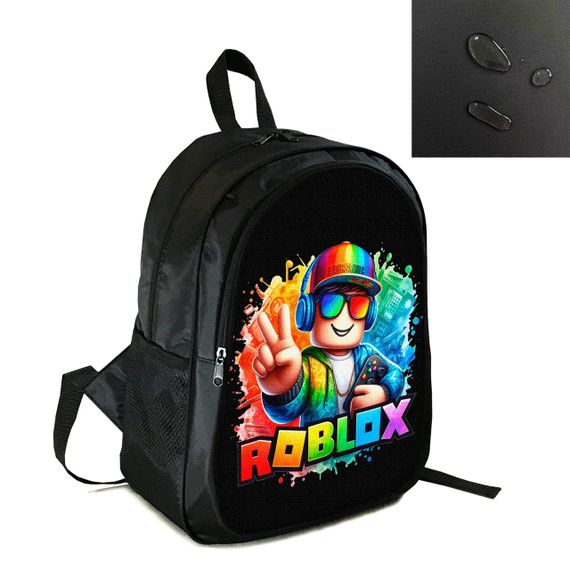 Рюкзак міський/шкільний 38×28см з принтом Roblox дитячий, підлітковий, спортивний (4229)