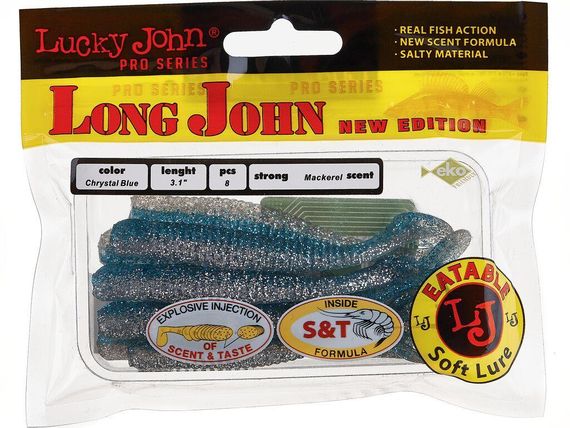 Виброхвост 3,1" LJ Лаки Джон Long John 118-T05 | Зображення 1