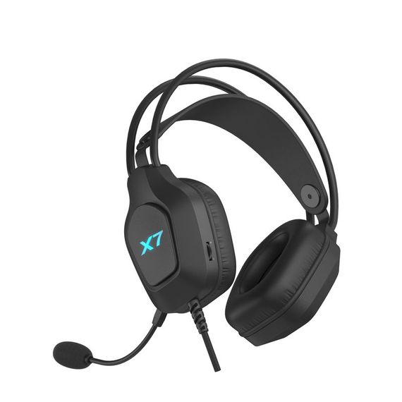 Гарнітура A4-Tech XH-200 USB, колір чорний | Зображення 2