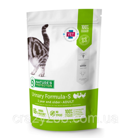 Сухий корм для котів Nature's Protection Urinary Formula-S із птицею 400 г