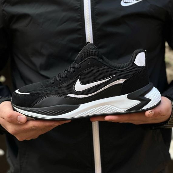 Кросівки демісезонні Nike колір: чорний ,білий | Зображення 1