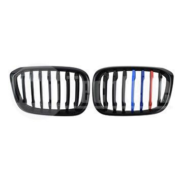 Решетки радиатора компл. BMW X3 G01 / X4 G02 18-20 (глянц. чёрн. M-стиль), AutoTechteile, 708 5174, 708 5173