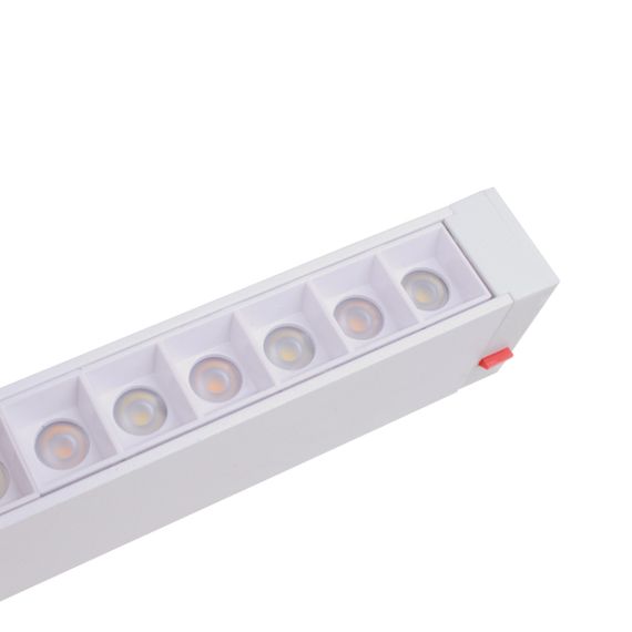 Магнитный трековый светильник KW-260/9W WW+NW+CW WH | Зображення 4