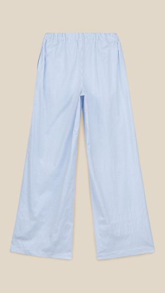 Штани палаццо з візерунком жіночі LAWA K-WTC02303 XL Біло-блакитний shop (2000999206115) | Зображення 4