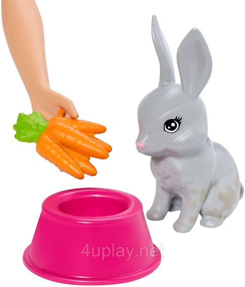 Игровой набор Кукла Барби Уход за животными Купай и играй Оригинал Barbie Play n Wash Pets | Зображення 5