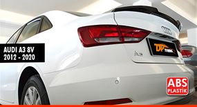 Спойлер DPT V-5 (чорний глянець) для Ауди A3 2012-2020 рр