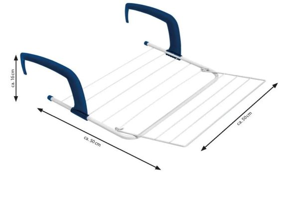 Сушарка для білизни навісна Casa Si Hot Plus White (CS92733H06) | Зображення 2