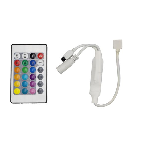 Контролер PROLUM RGB; з пультом 24 кнопки IR; Mini; Wi-Fi; TUYA; 6A; Series: HomeLink