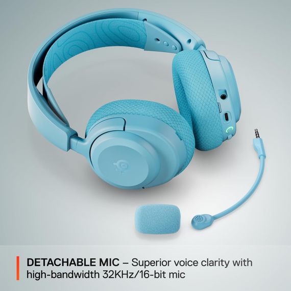 Ігрова гарнітура SteelSeries Arctis Nova 3P Wireless MultiPlatform Aqua | Зображення 4