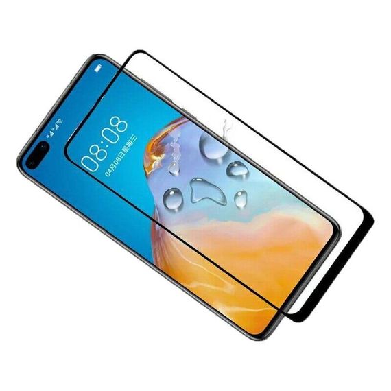 Захисне скло 2.5D на весь екран для Huawei P40 | Зображення 1