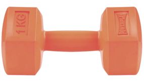 Гантель композитна PowerPlay 4124 Hercules 1 кг Помаранчева 1 шт (PP_4124_1kg)
