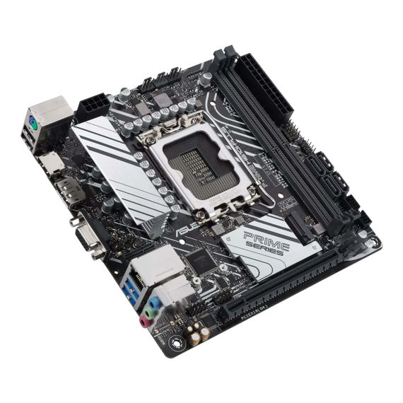 Материнcька плата ASUS PRIME H610I-PLUS-CSM s1700 H610 2xDDR5 M.2 HDMI D-Sub DP mITX 90MB1GB0-M0EAYC | Зображення 3