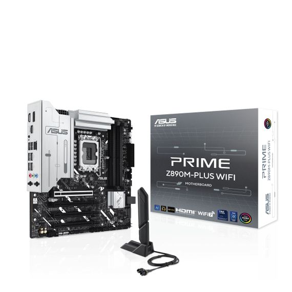 Материнcька плата ASUS PRIME Z890M-PLUS WIFI s1851 Z890 4xDDR5 M.2 HDMI DP Wi-Fi BT mATX 90MB1J80-M0EAY0 | Зображення 8