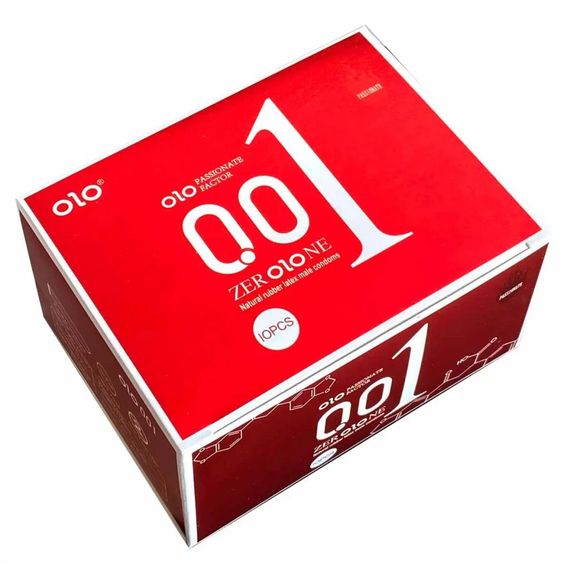 Презервативи Olo 0.01 RED, збуджуючі, з гіалуроновою кислотою, 10 шт | Зображення 5