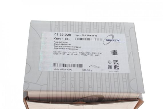 Підшипник вижимний Mercedes Benz 208-410D 02.23.028 | Зображення 2