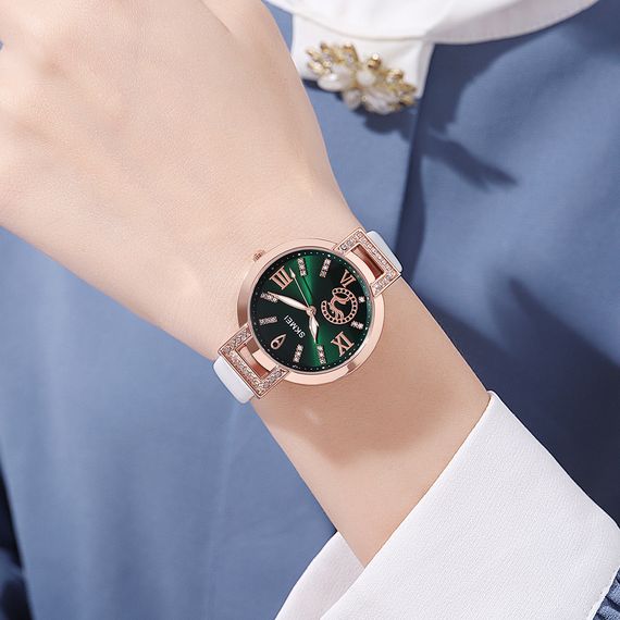 Жіночий годинник Skmei 1977WT White | Зображення 2