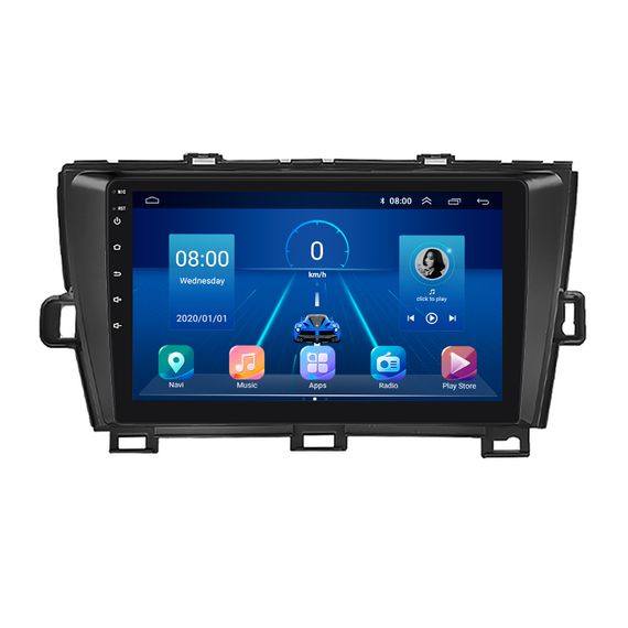 Штатна магнітола Lesko для Toyota Prius III (XW30) 2009-2011