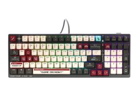 Механічна бездротова клавіатура A4Tech Bloody WS98 (Pixels Red), з малюнком