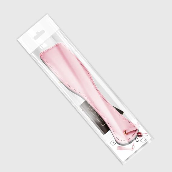 Паддл Liebe Seele White & Pink Leather Paddle | Зображення 1