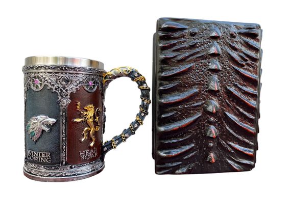 Подарунковий набір Кухоль 3D Сім Королівств і Блокнот 3D «Око Пламінного Дракона» | Зображення 1