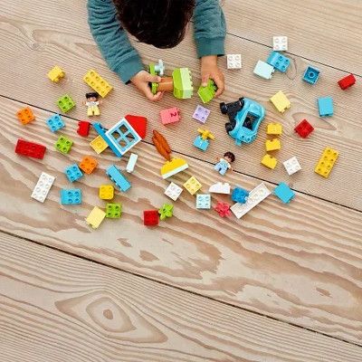 Конструктор LEGO DUPLO Classic Коробка з кубиками 65 деталей (10913) | Зображення 8