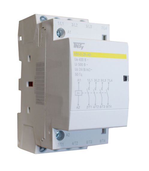 Контактор модульний КМ-3-63-40 63А 24AC 4NO 4р 3мод Ny95503907