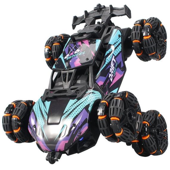 Дитячий восьмиколісний джип на радіокеруванні SHT 2330 2.4G (with 2 remote) Violet | Зображення 1