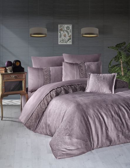 Постільна білизна V.I.P Satin Moonlight 200 х 220 см Florenza Lilac