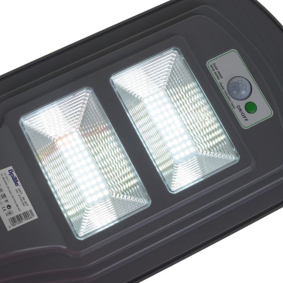 Светильник консольный на солнечной батарее с датчиком движения LED IP54 HL-602/40W | Зображення 7