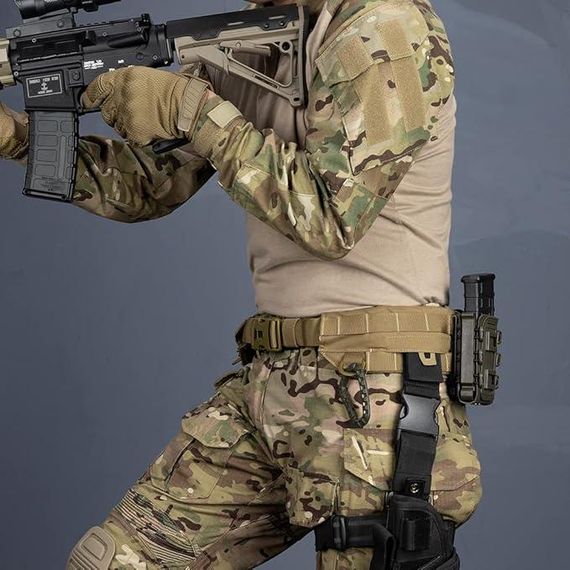 Тактичний ремінь IDOGEAR MRB Модульний такелажний ремінь Quick Release MOLLE MC 3424 | Зображення 7