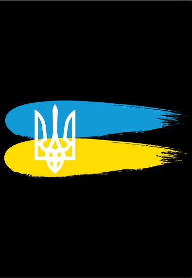 Футболка жіноча чорна з принтом "Символи", XL | Зображення 1