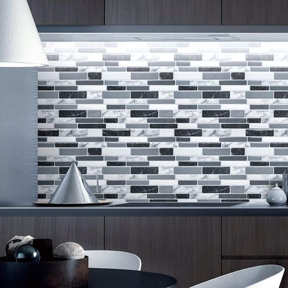 Самоклеюча поліуретанова плитка під мармур 305х305х1мм SW-00001174 | Зображення 7