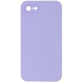 Чохол Silicone Case Square Full Camera Protective (AA) NOLOGO для Apple iPhone 6/6s (4.7") Бузковий / Dasheen