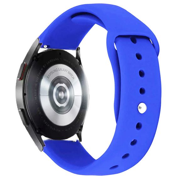 Силиконовый ремешок Sport для Smart Watch 22mm Синий / Capri Blue