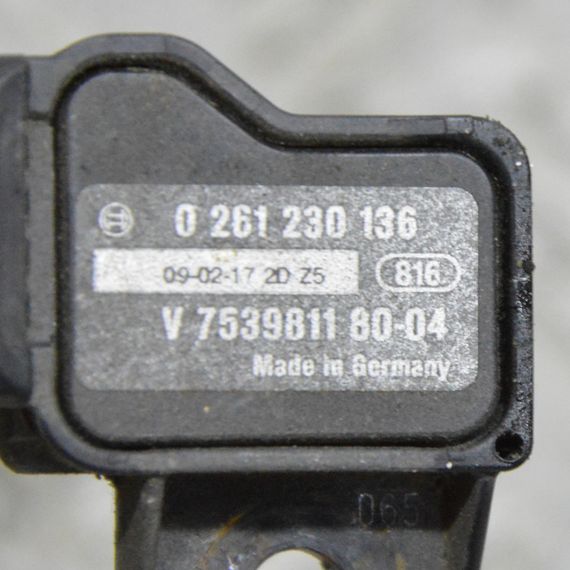 Датчик тиску наддуву 1.4 / 1.6 Citroen Berlingo C3 C4 DS3 Сітроен Берлінго 0261230136 | Зображення 3