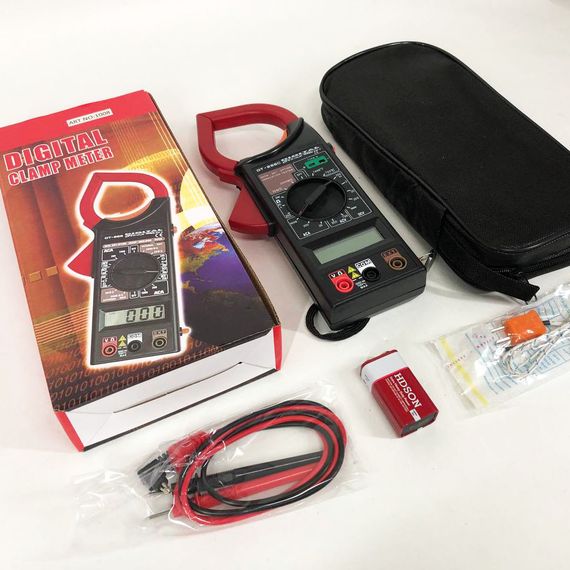 Цифровий Мультиметр DT 266C DIGITAL Токові кліщі мультитестер тестер, Тестер BQ-353 для електрика