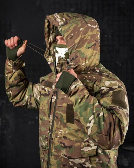 Зимний тактический костюм мультикам CORDURA  ВТ6056 | Зображення 7