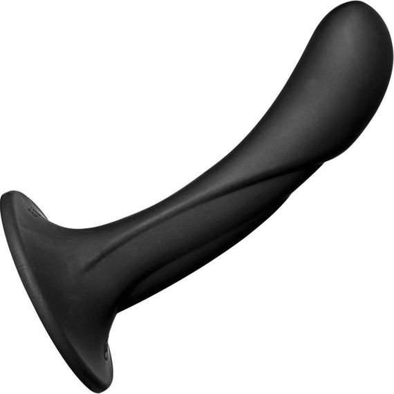 Страпон с вибрирующим адаптером G-Spot Vibrating Pleasure Set с дистанционным пультом, черный Sex Aura | Зображення 4