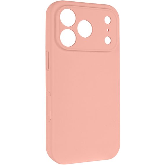 Чохол Silk Full Camera Protective (AA) NO LOGO для Apple iPhone 17 Pro (6.3") Персиковий / Peach