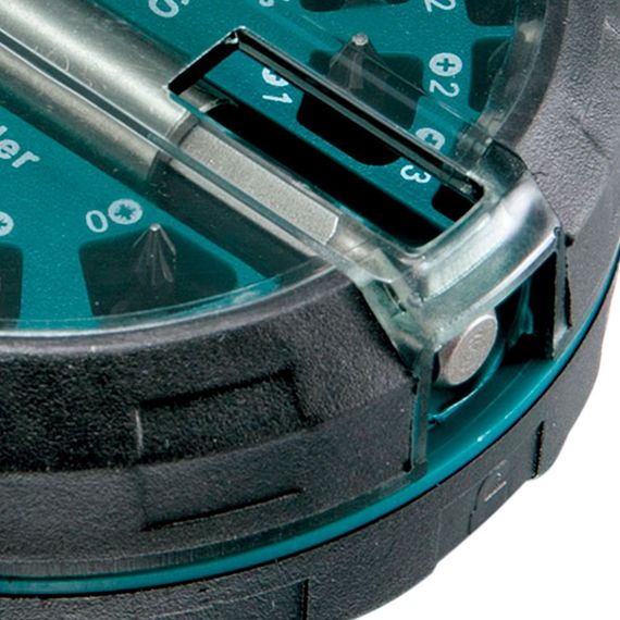 Набор бит и магнитный битодержатель Makita B-28911 | Зображення 3