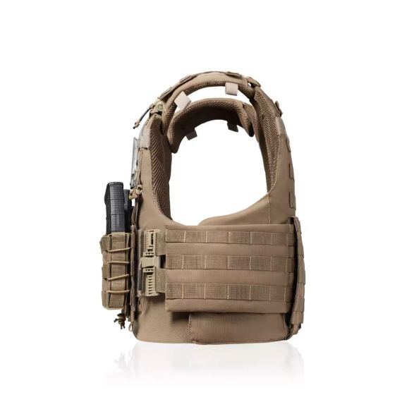 Плитоноска IBV Ukrarmor аналог IOTV, бронежилет-носій Cordura 1000 MOLLE, військова плитоноска ЗСУ, страйкбол, колір Койот | Зображення 6