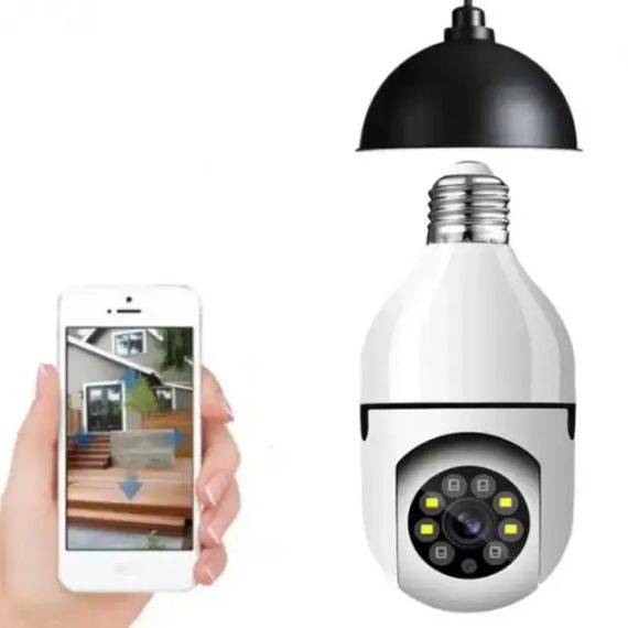 Камера видеонаблюдения в патрон IPC-V380-E27 удаленный доступ, ночная съёмка, определение движения, микрофон | Зображення 3