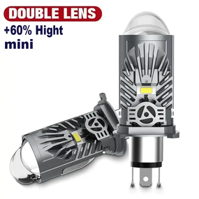 Подвійна LED лінза H4 Terra M01P mini, 84 Вт, 12-80 В, світловий чип 3570