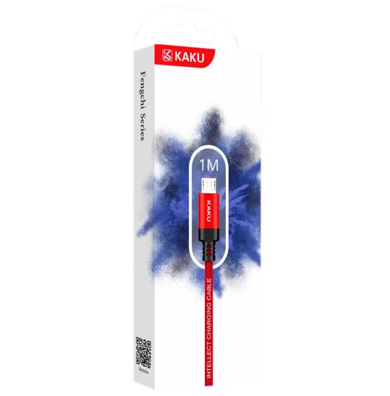 USB кабель Kaku KSC-283 USB - Micro USB 1m - Red | Зображення 1